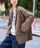 【コーエン/COEN】のTRオーバーサイズジャケット 人気、トレンドファッション・服の通販 founy(ファニー) ファッション Fashion レディースファッション Fashion for Women アウター Coat / Outerwear Collection レディースジャケット・軽アウター Jackets インナー Innerwear ジャケット Jacket, Outerwear セットアップ Set-Up, Coordinated Outfit デニム Denim, Jeans Material ドレープ Drape, Draping Fabric ビッグ Big, Oversized ポケット Pocket, Pocket Detail ロング Long, Long-Length エレガント 上品 Elegant thumbnail MOCA|ID: prp329100004742812 ipo3291000000034444551