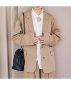 【コーエン/COEN】のTRオーバーサイズジャケット 人気、トレンドファッション・服の通販 founy(ファニー) ファッション Fashion レディースファッション Fashion for Women アウター Coat / Outerwear Collection レディースジャケット・軽アウター Jackets インナー Innerwear ジャケット Jacket, Outerwear セットアップ Set-Up, Coordinated Outfit デニム Denim, Jeans Material ドレープ Drape, Draping Fabric ビッグ Big, Oversized ポケット Pocket, Pocket Detail ロング Long, Long-Length エレガント 上品 Elegant thumbnail BEIGE|ID: prp329100004742812 ipo3291000000034444553