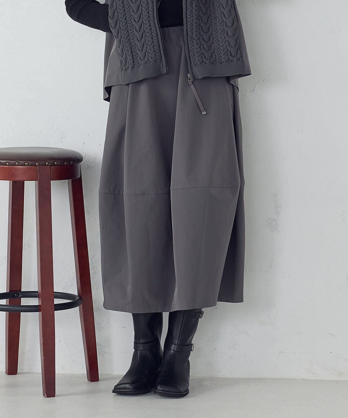【コムサイズム/COMME CA ISM】のバレルスカート 人気、トレンドファッション・服の通販 founy(ファニー) 　ファッション　Fashion　レディースファッション　Fashion for Women　スカート　Skirts　おすすめ　Recommended / Our Picks　タフタ　Taffeta, Structured Fabric　ポケット　Pocket, Pocket Detail　エレガント 上品　Elegant　 other-1|ID: prp329100004742815 ipo3291000000034273029