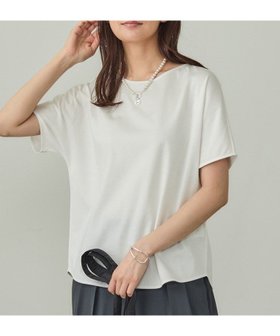 【インディヴィ/INDIVI】の【インナーとしても活躍!】シンプルTシャツ 人気、トレンドファッション・服の通販 founy(ファニー) ファッション Fashion レディースファッション Fashion for Women トップス・カットソー Cut & Sew Tops シャツ・ブラウス・オフィスカジュアル Elegant Blouses & Button-Ups ロングTシャツ・Tシャツ Longline T-Shirts & Tees 10月号 October Issue インナー Innerwear シンプル Simple, Minimal ジャケット Jacket, Outerwear スマート Smart, Elegant パターン Pattern, Design Print フォルム Silhouette, Form エレガント 上品 Elegant 日傘 Parasol, UV Umbrella 無地 Plain, Solid Color |ID:prp329100004742821