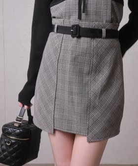 【リップサービス/LIP SERVICE】のLIP SERVICE/インナーショーパン付チェックスカート 人気、トレンドファッション・服の通販 founy(ファニー) ファッション Fashion レディースファッション Fashion for Women スカート Skirts おすすめ Recommended / Our Picks セットアップ Set-Up, Coordinated Outfit チェック Check, Plaid, Tartan バランス Balance, Style Balance フィット Fit, Slim Fit モノトーン Monotone, Black and White 無地 Plain, Solid Color |ID:prp329100004742844