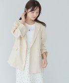 【アンデミュウ/Andemiu】のライトテーラードジャケット 人気、トレンドファッション・服の通販 founy(ファニー) ファッション Fashion レディースファッション Fashion for Women アウター Coat / Outerwear Collection レディースジャケット・軽アウター Jackets テーラードジャケット / 通勤・きれいめスタイル Tailored Jackets & Blazers おすすめ Recommended / Our Picks ジャケット Jacket, Outerwear セットアップ Set-Up, Coordinated Outfit ビジネス 仕事 通勤 Business / Work / Commuting 夏 Summer thumbnail ライトベージュ|ID: prp329100004742852 ipo3291000000034273242