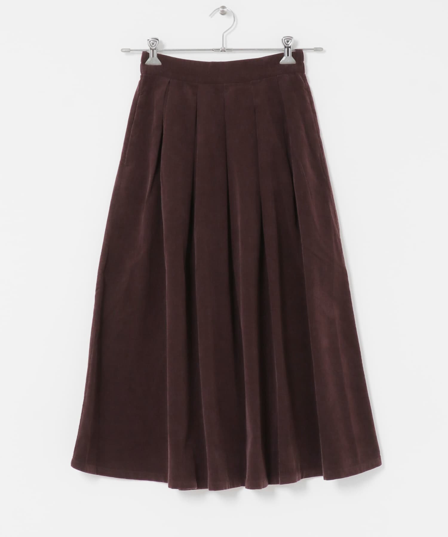 【アイテムズアーバンリサーチ/ITEMS URBAN RESEARCH】のSouplement Croduroy Skirt インテリア・キッズ・メンズ・レディースファッション・服の通販 founy(ファニー) 　ファッション　Fashion　レディースファッション　Fashion for Women　スカート　Skirts　2025年　2025　2025-2026秋冬・A/W　Autumn/Winter 2025–26 AW25–26　冬　Winter / This Winter　コーデュロイ　Corduroy, Cord Fabric　シンプル　Simple, Minimal　エレガント 上品　Elegant　A/W・秋冬　Autumn/Winter　BRN|ID: prp329100004742861 ipo3291000000034273304