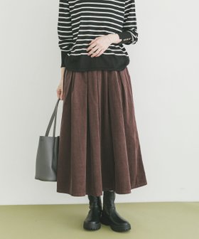 【アイテムズアーバンリサーチ/ITEMS URBAN RESEARCH】のSouplement Croduroy Skirt 人気、トレンドファッション・服の通販 founy(ファニー) ファッション Fashion レディースファッション Fashion for Women スカート Skirts 2025年 2025 2025-2026秋冬・A/W Autumn/Winter 2025–26 AW25–26 冬 Winter / This Winter コーデュロイ Corduroy, Cord Fabric シンプル Simple, Minimal エレガント 上品 Elegant A/W・秋冬 Autumn/Winter |ID:prp329100004742861
