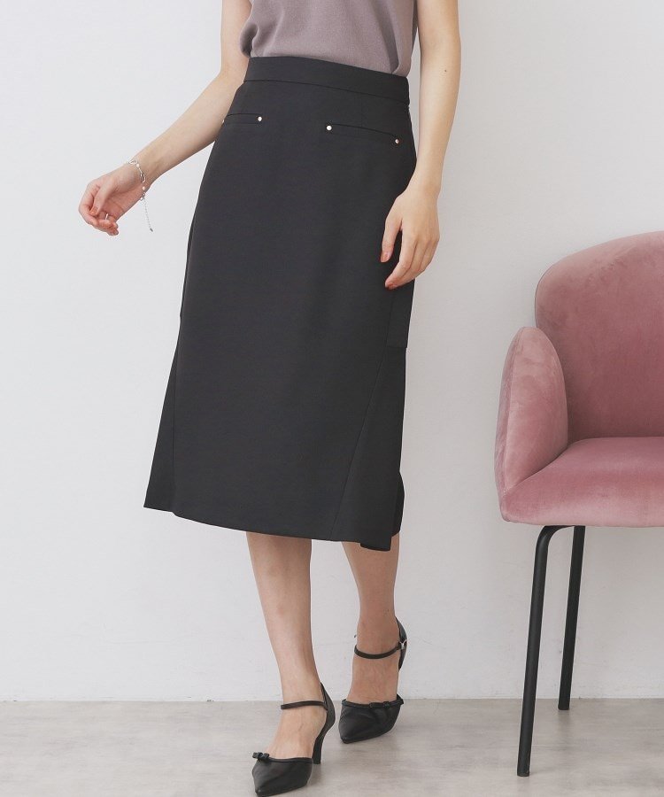 【インデックス/INDEX】のバックフレアマーメイドスカート【洗濯機洗い可/イージーアイロン】 人気、トレンドファッション・服の通販 founy(ファニー) 　ファッション　Fashion　レディースファッション　Fashion for Women　スカート　Skirts　バッグ　Bags　エレガント 上品　Elegant　スマート　Smart, Elegant　フィット　Fit, Slim Fit　フレア　Flare, Flared　ポケット　Pocket, Pocket Detail　マーメイド　Mermaid, Fishtail Silhouette　 other-1|ID: prp329100004742870 ipo3291000000034437073