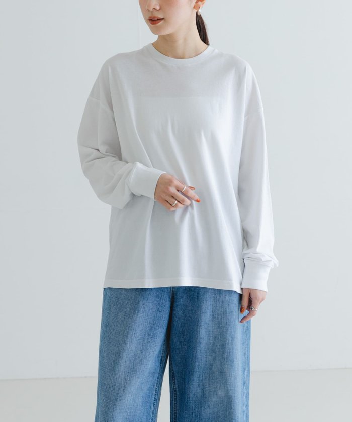 【アーバンリサーチ/URBAN RESEARCH】のコットンロングスリーブカットソー インテリア・キッズ・メンズ・レディースファッション・服の通販 founy(ファニー) https://founy.com/ ファッション Fashion レディースファッション Fashion for Women トップス・カットソー Cut & Sew Tops カットソー・ベーシックTシャツ Cut-and-Sewn Tops / Stretch Tees & Basics 2025年 2025 2025春夏・S/S Spring/Summer 2025 SS25 アクセサリー Fashion Accessories インナー Innerwear カットソー Cut and Sewn Top シューズ Shoes, Footwear ジャケット Jacket, Outerwear ベスト Vest, Waistcoat ロング Long, Long-Length 夏 Summer S/S・春夏 SS, Spring/Summer, Warm Season |ID: prp329100004742876 ipo3291000000034273477