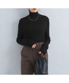 【ユナイテッドアローズ/UNITED ARROWS】のテレコ タートルネック プルオーバー カットソー BLACK|ID: prp329100004742898 ipo3291000000034273659