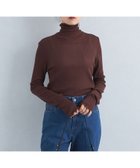 【ユナイテッドアローズ/UNITED ARROWS】のテレコ タートルネック プルオーバー カットソー DK.BROWN|ID: prp329100004742898 ipo3291000000034273664