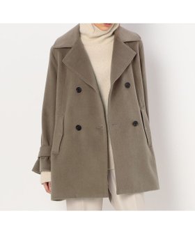 【コムサ/COMME CA】のアンゴラウール ピーコート 人気、トレンドファッション・服の通販 founy(ファニー) ファッション Fashion レディースファッション Fashion for Women アウター Coat / Outerwear Collection コート・ロングコート・ピーコート Long Coats, Peacoats & More アンゴラ Angora Knitwear エレガント 上品 Elegant クラシカル Classical, Vintage-Inspired スリーブ Sleeve, Long Sleeve / Short Sleeve ドレープ Drape, Draping Fabric 定番 Standard, Basic Item フォルム Silhouette, Form ポケット Pocket, Pocket Detail ワイド Wide, Wide Fit |ID:prp329100004742900