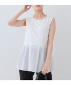 【インディヴィ/INDIVI】の【洗える/レイヤードにも活躍】ペプラムインナートップス 人気、トレンドファッション・服の通販 founy(ファニー) ファッション Fashion レディースファッション Fashion for Women トップス・カットソー Cut & Sew Tops インナー Innerwear 洗える Machine Washable シルケット Silket, Silky Cotton ジャケット Jacket, Outerwear ジョーゼット Georgette, Semi-Sheer Fabric ストライプ Stripe, Striped Pattern スマート Smart, Elegant トレンド Trend, Trending Now 定番 Standard, Basic Item フィット Fit, Slim Fit フレア Flare, Flared ベーシック Basic, Essential ペプラム Peplum, Flared Hem 羽織 Haori, Light Jacket ロング Long, Long-Length おすすめ Recommended / Our Picks thumbnail オフホワイト|ID: prp329100004742925 ipo3291000000034781619