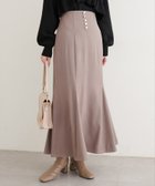 【ナチュラルクチュール/natural couture】の【WEB限定】フロント釦マーメイドスカート 人気、トレンドファッション・服の通販 founy(ファニー) ファッション Fashion レディースファッション Fashion for Women スカート Skirts エレガント 上品 Elegant カットソー Cut and Sewn Top クラシカル Classical, Vintage-Inspired シンプル Simple, Minimal ジャケット Jacket, Outerwear スニーカー Sneakers, Trainers ダウン Down, Puffer フェミニン Feminine, Girly フロント Front, Front Design マーメイド Mermaid, Fishtail Silhouette リラックス Relax, Relaxed Fit 再入荷 Restock / Back in Stock おすすめ Recommended / Our Picks 2025年 2025 2025-2026秋冬・A/W Autumn/Winter 2025–26 AW25–26 thumbnail グレイッシュベージュ|ID: prp329100004742926 ipo3291000000034273900