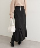 【ナチュラルクチュール/natural couture】の【WEB限定】フロント釦マーメイドスカート 人気、トレンドファッション・服の通販 founy(ファニー) ファッション Fashion レディースファッション Fashion for Women スカート Skirts エレガント 上品 Elegant カットソー Cut and Sewn Top クラシカル Classical, Vintage-Inspired シンプル Simple, Minimal ジャケット Jacket, Outerwear スニーカー Sneakers, Trainers ダウン Down, Puffer フェミニン Feminine, Girly フロント Front, Front Design マーメイド Mermaid, Fishtail Silhouette リラックス Relax, Relaxed Fit 再入荷 Restock / Back in Stock おすすめ Recommended / Our Picks 2025年 2025 2025-2026秋冬・A/W Autumn/Winter 2025–26 AW25–26 thumbnail ブラック|ID: prp329100004742926 ipo3291000000034273902