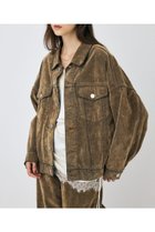 【マウジー/moussy】のOVERSIZED CORDUROY ジャケット 人気、トレンドファッション・服の通販 founy(ファニー) ファッション Fashion レディースファッション Fashion for Women アウター Coat / Outerwear Collection レディースジャケット・軽アウター Jackets ヴィンテージ Vintage Style クラッシュ Distressed, Crashed Style コーデュロイ Corduroy, Cord Fabric ジャケット Jacket, Outerwear セットアップ Set-Up, Coordinated Outfit ダメージ Distressed, Destroyed デニム Denim, Jeans Material 定番 Standard, Basic Item プリント Print, Printed Pattern ボトム Bottoms, Lower Wear 羽織 Haori, Light Jacket おすすめ Recommended / Our Picks thumbnail BEG|ID: prp329100004742957 ipo3291000000034274181