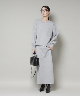 【ナノ ユニバース/nano universe】のジャガードカット セットアップ 人気、トレンドファッション・服の通販 founy(ファニー) ファッション Fashion レディースファッション Fashion for Women セットアップ Matching Sets ウォッシャブル Machine Washable カットソー Cut and Sewn Top スリット Slit, Slit Detail セットアップ Set-Up, Coordinated Outfit ベーシック Basic, Essential アウトレット Outlet / Clearance エレガント 上品 Elegant 2025年 2025 2025-2026秋冬・A/W Autumn/Winter 2025–26 AW25–26 |ID:prp329100004742961