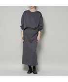【ナノ ユニバース/nano universe】のジャガードカット セットアップ 人気、トレンドファッション・服の通販 founy(ファニー) ファッション Fashion レディースファッション Fashion for Women セットアップ Matching Sets ウォッシャブル Machine Washable カットソー Cut and Sewn Top スリット Slit, Slit Detail セットアップ Set-Up, Coordinated Outfit ベーシック Basic, Essential アウトレット Outlet / Clearance エレガント 上品 Elegant 2025年 2025 2025-2026秋冬・A/W Autumn/Winter 2025–26 AW25–26 thumbnail チャコール3|ID: prp329100004742961 ipo3291000000034274209
