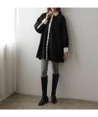 【ドノバン/DONOBAN】のダブルカラーシャツワンピース 人気、トレンドファッション・服の通販 founy(ファニー) ファッション Fashion レディースファッション Fashion for Women ワンピース Dresses シャツワンピース / 1枚で着映えコーデ Shirt Dresses カフス Cuff Design スタンダード Standard, Basic ダブル Double, Double-Breasted ポケット Pocket, Pocket Detail 羽織 Haori, Light Jacket ミドル Middle Length, Mid Height レース Lace, Lace Fabric ロング Long, Long-Length thumbnail ブラック|ID: prp329100004742979 ipo3291000000034274317