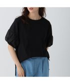 【エルーラ/Elura】の袖コンレースコンビプルオーバー/498753 ブラック09|ID: prp329100004742991 ipo3291000000034274394