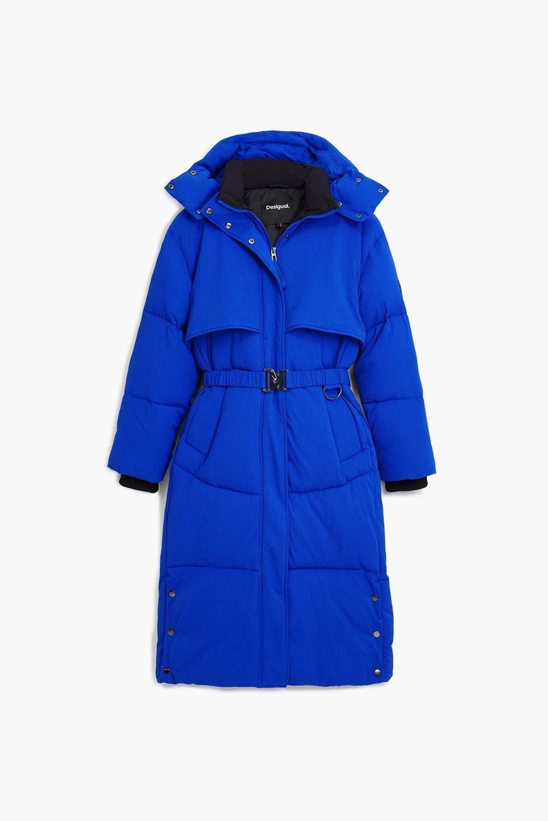 【デシグアル/Desigual】のベルト付きロング中綿ジャケット インテリア・キッズ・メンズ・レディースファッション・服の通販 founy(ファニー) ファッション Fashion レディースファッション Fashion for Women アウター Coat / Outerwear Collection レディースジャケット・軽アウター Jackets ベルト&ウエストマーク Belts & Waist Accessories カラフル Colorful Design シューズ Shoes, Footwear ジャケット Jacket, Outerwear デニム Denim, Jeans Material パターン Pattern, Design Print パッチワーク Patchwork, Mixed Fabric プリント Print, Printed Pattern メンズ Men's, Menswear ロング Long, Long-Length ブルー/5036|ID: prp329100004743024 ipo3291000000034472055