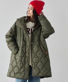 【バンヤードストーム/BARNYARDSTORM】のUNIVERSAL OVERALL別注 / フーディーキルトコート 人気、トレンドファッション・服の通販 founy(ファニー) ファッション Fashion レディースファッション Fashion for Women アウター Coat / Outerwear Collection コート・ロングコート・ピーコート Long Coats, Peacoats & More 軽量 Lightweight, Ultra Light 定番 Standard, Basic Item バランス Balance, Style Balance プリーツ Pleats, Pleated ボックス Boxy, Box Shape 別注 Limited Edition, Custom Order ミドル Middle Length, Mid Height ワーク Workwear, Utility Style thumbnail カーキ78|ID: prp329100004743049 ipo3291000000034590858