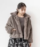 【ランダ/RANDA】の【選べる丈感】ショート丈フェイクファーコート 人気、トレンドファッション・服の通販 founy(ファニー) ファッション Fashion レディースファッション Fashion for Women アウター Coat / Outerwear Collection コート・ロングコート・ピーコート Long Coats, Peacoats & More コンパクト Compact, Small Size ショート Short, Short Length バランス Balance, Style Balance フェイクファー Faux Fur, Imitation Fur 防寒 Cold Protection, Winter-Ready thumbnail GREGE|ID: prp329100004743088 ipo3291000000034947391