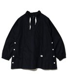 【ゴースローキャラバン/go slow caravan】のNORTHERN TRUCK/ノーザントラック サイド釦アウトドアチュニック (WOMENS) 人気、トレンドファッション・服の通販 founy(ファニー) ファッション Fashion レディースファッション Fashion for Women トップス・カットソー Cut & Sew Tops アウトドア Outdoor Clothing スタンド Stand Collar, Upright Stand チュニック Tunic, Long Top フロント Front, Front Design ポケット Pocket, Pocket Detail ワーク Workwear, Utility Style thumbnail ブラック|ID: prp329100004743144 ipo3291000000034275331