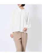 【タカキュー/TAKA-Q】のレギュラーカラー プルオーバーチュニック 【25SS】 長袖 レディース シャツ カットソー トップス ブラウス カジュアル インナー ビジネス ギフト プレゼント 01白|ID: prp329100004743152 ipo3291000000034275389