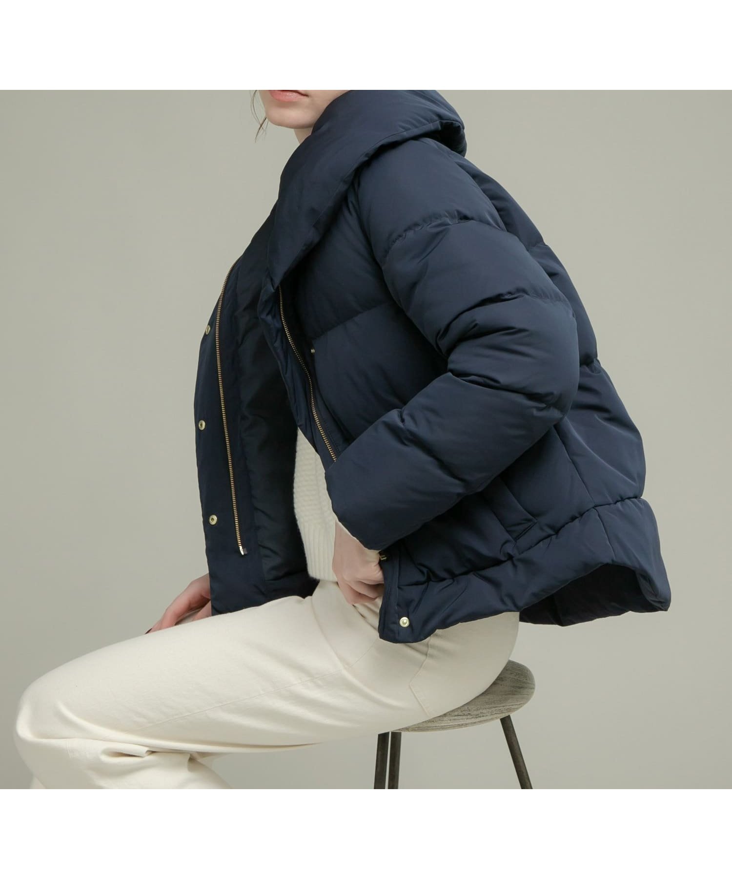 【サニーレーベル/Sonny Label / URBAN RESEARCH】の『WEB限定』撥水ショールカラーミディコート インテリア・キッズ・メンズ・レディースファッション・服の通販 founy(ファニー) ファッション Fashion レディースファッション Fashion for Women アウター Coat / Outerwear Collection コート・ロングコート・ピーコート Long Coats, Peacoats & More インナー Innerwear ショール Shawl, Wrap ダウン Down, Puffer 定番 Standard, Basic Item フェザー Feather, Feather Detail マフラー Scarf, Muffler 冬 Winter / This Winter A/W・秋冬 Autumn/Winter おすすめ Recommended / Our Picks 2025年 2025 2025-2026秋冬・A/W Autumn/Winter 2025–26 AW25–26 ネイビー|ID: prp329100004743155 ipo3291000000034790278