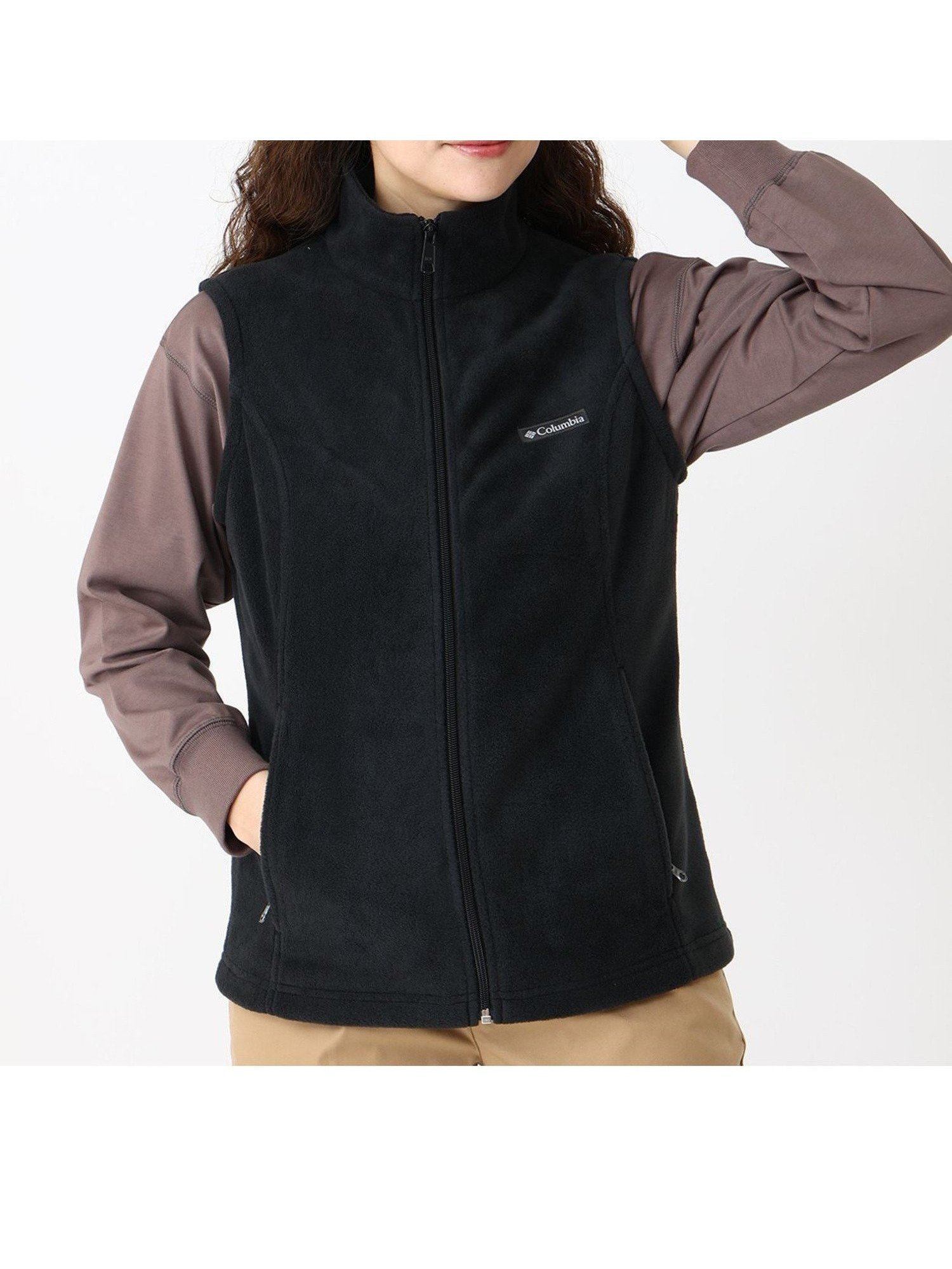 【コロンビア/Columbia】のColumbia/ ウィメンズベントンスプリングスベスト /コロンビア インテリア・キッズ・メンズ・レディースファッション・服の通販 founy(ファニー) 　ファッション　Fashion　レディースファッション　Fashion for Women　アウター　Coat / Outerwear Collection　トップス・カットソー　Cut & Sew Tops　ベスト&ジレ / 重ね着スタイル　Vests & Gilets　アウトドア　Outdoor Clothing　スタンド　Stand Collar, Upright Stand　ハンド　Hand, Handmade　フィット　Fit, Slim Fit　ベスト　Vest, Waistcoat　ベーシック　Basic, Essential　ポケット　Pocket, Pocket Detail　ロング　Long, Long-Length　人気　Popular, Best Seller　定番　Standard, Basic Item　春　Spring　秋　Autumn　ブラック[002001]|ID: prp329100004743231 ipo3291000000034623925