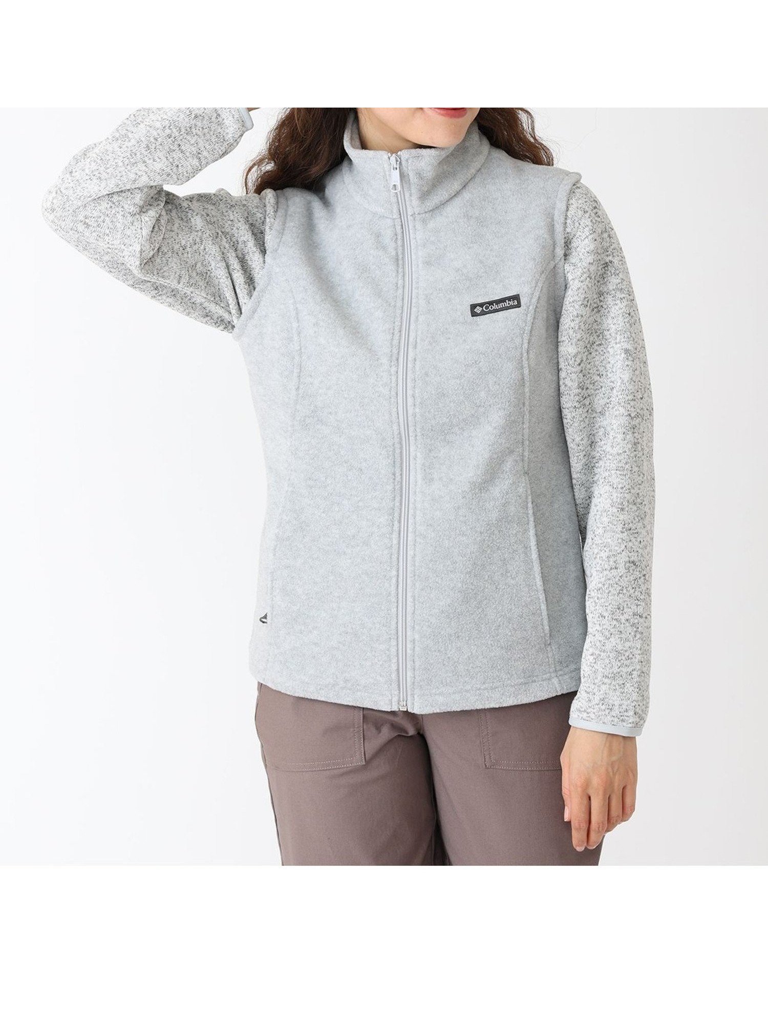 【コロンビア/Columbia】のColumbia/ ウィメンズベントンスプリングスベスト /コロンビア インテリア・キッズ・メンズ・レディースファッション・服の通販 founy(ファニー) 　ファッション　Fashion　レディースファッション　Fashion for Women　アウター　Coat / Outerwear Collection　トップス・カットソー　Cut & Sew Tops　ベスト&ジレ / 重ね着スタイル　Vests & Gilets　アウトドア　Outdoor Clothing　スタンド　Stand Collar, Upright Stand　ハンド　Hand, Handmade　フィット　Fit, Slim Fit　ベスト　Vest, Waistcoat　ベーシック　Basic, Essential　ポケット　Pocket, Pocket Detail　ロング　Long, Long-Length　人気　Popular, Best Seller　定番　Standard, Basic Item　春　Spring　秋　Autumn　グレー[003001]|ID: prp329100004743231 ipo3291000000034623929
