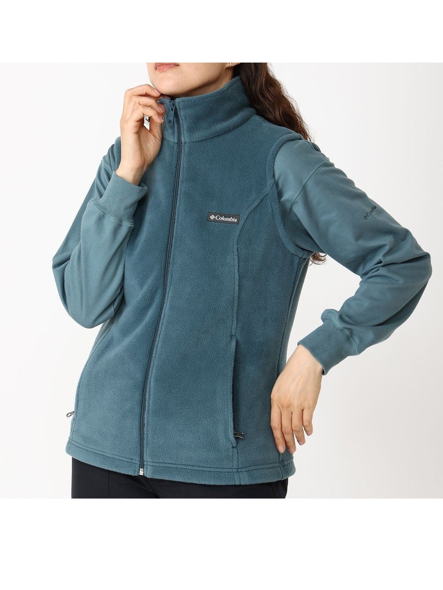 【コロンビア/Columbia】のColumbia/ ウィメンズベントンスプリングスベスト /コロンビア インテリア・キッズ・メンズ・レディースファッション・服の通販 founy(ファニー) 　ファッション　Fashion　レディースファッション　Fashion for Women　アウター　Coat / Outerwear Collection　トップス・カットソー　Cut & Sew Tops　ベスト&ジレ / 重ね着スタイル　Vests & Gilets　アウトドア　Outdoor Clothing　スタンド　Stand Collar, Upright Stand　ハンド　Hand, Handmade　フィット　Fit, Slim Fit　ベスト　Vest, Waistcoat　ベーシック　Basic, Essential　ポケット　Pocket, Pocket Detail　ロング　Long, Long-Length　人気　Popular, Best Seller　定番　Standard, Basic Item　春　Spring　秋　Autumn　ブルー[007001]|ID: prp329100004743231 ipo3291000000034623930
