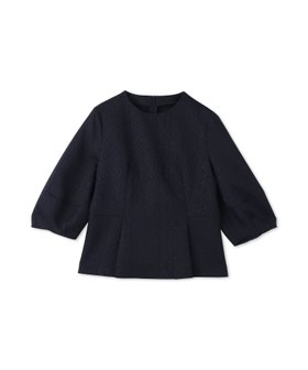 【ロートレ アモン/LAUTRE AMONT】のフォルムスリーブ ジャガードブラウス≪手洗い可能≫ 人気、トレンドファッション・服の通販 founy(ファニー) ファッション Fashion レディースファッション Fashion for Women トップス・カットソー Cut & Sew Tops シャツ・ブラウス・オフィスカジュアル Elegant Blouses & Button-Ups エアリー Airy Texture 春 Spring シンプル Simple, Minimal スリーブ Sleeve, Long Sleeve / Short Sleeve テクスチャー Texture, Textured Fabric フォルム Silhouette, Form S/S・春夏 SS, Spring/Summer, Warm Season 夏 Summer エレガント 上品 Elegant ビジネス 仕事 通勤 Business / Work / Commuting 2025年 2025 2025春夏・S/S Spring/Summer 2025 SS25 |ID:prp329100004743262
