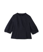 【ロートレ アモン/LAUTRE AMONT】のフォルムスリーブ ジャガードブラウス≪手洗い可能≫ 人気、トレンドファッション・服の通販 founy(ファニー) ファッション Fashion レディースファッション Fashion for Women トップス・カットソー Cut & Sew Tops シャツ・ブラウス・オフィスカジュアル Elegant Blouses & Button-Ups エアリー Airy Texture 春 Spring シンプル Simple, Minimal スリーブ Sleeve, Long Sleeve / Short Sleeve テクスチャー Texture, Textured Fabric フォルム Silhouette, Form S/S・春夏 SS, Spring/Summer, Warm Season 夏 Summer エレガント 上品 Elegant ビジネス 仕事 通勤 Business / Work / Commuting 2025年 2025 2025春夏・S/S Spring/Summer 2025 SS25 thumbnail ネイビー|ID: prp329100004743262 ipo3291000000034276459