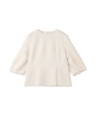 【ロートレ アモン/LAUTRE AMONT】のフォルムスリーブ ジャガードブラウス≪手洗い可能≫ 人気、トレンドファッション・服の通販 founy(ファニー) ファッション Fashion レディースファッション Fashion for Women トップス・カットソー Cut & Sew Tops シャツ・ブラウス・オフィスカジュアル Elegant Blouses & Button-Ups エアリー Airy Texture 春 Spring シンプル Simple, Minimal スリーブ Sleeve, Long Sleeve / Short Sleeve テクスチャー Texture, Textured Fabric フォルム Silhouette, Form S/S・春夏 SS, Spring/Summer, Warm Season 夏 Summer エレガント 上品 Elegant ビジネス 仕事 通勤 Business / Work / Commuting 2025年 2025 2025春夏・S/S Spring/Summer 2025 SS25 thumbnail オフホワイト|ID: prp329100004743262 ipo3291000000034276460