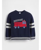 【ギャップ/GAP / KIDS】のグラフィック クルーネックセーター (幼児・ベビー) AO_FIRETRUCK|ID: prp329100004743300 ipo3291000000034276781