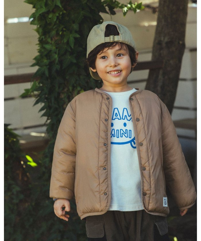 【ビームス ミニ/BEAMS mini / KIDS】の中綿 ノーカラー リバーシブル ブルゾン (90~150cm) 25AW 防寒 通園 通学 インテリア・キッズ・メンズ・レディースファッション・服の通販 founy(ファニー) https://founy.com/ ファッション Fashion キッズファッション Fashion for Kids インナー Innerwear キルト Quilt, Quilted Fabric シンプル Simple, Minimal トリミング Trimming, Decorative Edge ブルゾン Blouson, Bomber Jacket ベーシック Basic, Essential ポケット Pocket, Pocket Detail 防寒 Cold Protection, Winter-Ready リバーシブル Reversible, Two-Sided 2025年 2025 2025-2026秋冬・A/W Autumn/Winter 2025–26 AW25–26 |ID: prp329100004743302 ipo3291000000035094790