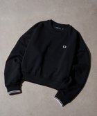 【カセットチャート/Cassette Chart】のFRED PERRY/TIPPED SWEATSHIRT G1148 人気、トレンドファッション・服の通販 founy(ファニー) ファッション Fashion レディースファッション Fashion for Women トップス・カットソー Cut & Sew Tops シャツ・ブラウス・オフィスカジュアル Elegant Blouses & Button-Ups レディースパーカー・カジュアルフーディー Casual Hoodies & Sweatshirts ロングTシャツ・Tシャツ Longline T-Shirts & Tees スウェット・クルーネックトップス Sweatshirts & Crewnecks / Relaxed Fit Sweat Tops クロップド Cropped, Short Length ショルダー Shoulder, Shoulder Strap ドロップ Drop Shoulder, Dropped Style 定番 Standard, Basic Item 人気 Popular, Best Seller ポロシャツ Polo Shirt, Collared Tee モッズコート Mods Coat, Military Parka リラックス Relax, Relaxed Fit 再入荷 Restock / Back in Stock thumbnail BLK|ID: prp329100004743338 ipo3291000000034277183