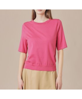 【マッキントッシュ ロンドン/MACKINTOSH LONDON】のスビンコットンニットプルオーバー 人気、トレンドファッション・服の通販 founy(ファニー) ファッション Fashion レディースファッション Fashion for Women トップス・カットソー Cut & Sew Tops ニット Knit Tops & Sweaters カジュアルプルオーバー・ニットトップス Pullovers & Knit Tops / Casual Pullovers アンサンブル Ensemble Set インド Indian Textile ウォッシャブル Machine Washable カーディガン Cardigan, Knitwear フィット Fit, Slim Fit エレガント 上品 Elegant 夏 Summer 春 Spring |ID:prp329100004743340