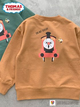 【その他のブランド/Other】の【きかんしゃトーマス】バックプリントトレーナー 人気、トレンドファッション・服の通販 founy(ファニー) ファッション Fashion キッズファッション Fashion for Kids フロント Front, Front Design |ID:prp329100004743345