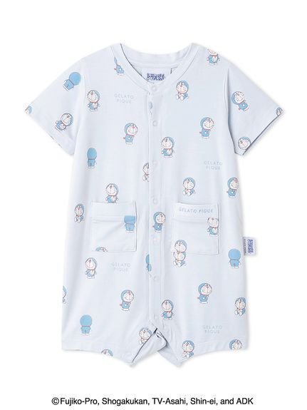 【ジェラート ピケ/gelato pique / KIDS】の【ドラえもん】【ベビー】総柄ロンパース インテリア・キッズ・メンズ・レディースファッション・服の通販 founy(ファニー) 　ファッション　Fashion　キッズファッション　Fashion for Kids　ベビー　Baby, Babywear　ロンパース　Romper, Jumpsuit　BLU[086]|ID: prp329100004743357 ipo3291000000034522639