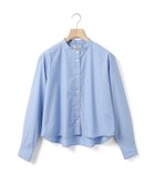 【マーコート/MARcourt】のMidiUmi パターンショートシャツ 人気、トレンドファッション・服の通販 founy(ファニー) ファッション Fashion レディースファッション Fashion for Women トップス・カットソー Cut & Sew Tops シャツ・ブラウス・オフィスカジュアル Elegant Blouses & Button-Ups ギンガム Gingham, Gingham Fabric ショート Short, Short Length ストライプ Stripe, Striped Pattern チェック Check, Plaid, Tartan ポケット Pocket, Pocket Detail 秋 Autumn 長袖 Long Sleeve, Full Sleeve thumbnail ブルーストライプ|ID: prp329100004743362 ipo3291000000034277466