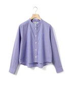 【マーコート/MARcourt】のMidiUmi パターンショートシャツ 人気、トレンドファッション・服の通販 founy(ファニー) ファッション Fashion レディースファッション Fashion for Women トップス・カットソー Cut & Sew Tops シャツ・ブラウス・オフィスカジュアル Elegant Blouses & Button-Ups ギンガム Gingham, Gingham Fabric ショート Short, Short Length ストライプ Stripe, Striped Pattern チェック Check, Plaid, Tartan ポケット Pocket, Pocket Detail 秋 Autumn 長袖 Long Sleeve, Full Sleeve thumbnail ネイビーチェック|ID: prp329100004743362 ipo3291000000034277469