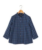 【キース/KEITH】のブロードチェックブラウス 人気、トレンドファッション・服の通販 founy(ファニー) ファッション Fashion レディースファッション Fashion for Women トップス・カットソー Cut & Sew Tops シャツ・ブラウス・オフィスカジュアル Elegant Blouses & Button-Ups エレガント 上品 Elegant キュプラ Cupro, Eco Fabric スタンド Stand Collar, Upright Stand ストレート Straight, Straight Cut チェック Check, Plaid, Tartan フリル Frill, Ruffle ブロード Broadcloth, Fine Cotton ボトム Bottoms, Lower Wear thumbnail ブルー|ID: prp329100004743376 ipo3291000000034277639