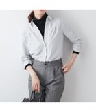 【ニューヨーカー/NEWYORKER】のポリエステルナチュラルブロード はしごレースシャツ 人気、トレンドファッション・服の通販 founy(ファニー) ファッション Fashion レディースファッション Fashion for Women トップス・カットソー Cut & Sew Tops シャツ・ブラウス・オフィスカジュアル Elegant Blouses & Button-Ups ギャザー Gathered, Ruffled シンプル Simple, Minimal ジャケット Jacket, Outerwear 長袖 Long Sleeve, Full Sleeve レース Lace, Lace Fabric A/W・秋冬 Autumn/Winter thumbnail ライトグレー|ID: prp329100004743396 ipo3291000000034277896