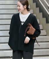 【ジャーナルスタンダード/JOURNAL STANDARD】の【2025FW 新作】MUSIC DEEP V ルーズプルオーバー 人気、トレンドファッション・服の通販 founy(ファニー) ファッション Fashion レディースファッション Fashion for Women トップス・カットソー Cut & Sew Tops カジュアルプルオーバー・ニットトップス Pullovers & Knit Tops / Casual Pullovers ジャケット Jacket, Outerwear ポンチョ Poncho, Cape Style 定番 Standard, Basic Item |ID:prp329100004743417