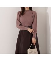 【プロポーション ボディドレッシング/PROPORTION BODY DRESSING】のハンドウォッシャブル ハイネックボリュームスリーブニット 25AW 人気、トレンドファッション・服の通販 founy(ファニー) ファッション Fashion レディースファッション Fashion for Women トップス・カットソー Cut & Sew Tops ニット Knit Tops & Sweaters ボリューム袖・フリルスリーブブラウス Voluminous & Ruffle Sleeves / Puffy Sleeve Tops 2025年 2025 2025-2026秋冬・A/W Autumn/Winter 2025–26 AW25–26 ウォーム Warm Fabric スリーブ Sleeve, Long Sleeve / Short Sleeve ハイネック High Neck, Mock Neck フェミニン Feminine, Girly 人気 Popular, Best Seller 冬 Winter / This Winter |ID:prp329100004743446