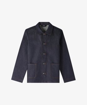 【アーペーセー/A.P.C. / MEN】のKerlouan ロゴジャケット 人気、トレンドファッション・服の通販 founy(ファニー) ファッション Fashion メンズファッション Fashion for Men クラシック Classic, Timeless Style ジャケット Jacket, Outerwear ストレート Straight, Straight Cut デニム Denim, Jeans Material パッチ Patch, Appliqué ポケット Pocket, Pocket Detail ループ Loop, Loop Knit 日本製 Made In Japan |ID:prp329100004743448