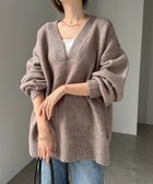 【アンドミー/andme】の天竺編みVネック長袖ニットトップス 人気、トレンドファッション・服の通販 founy(ファニー) ファッション Fashion レディースファッション Fashion for Women トップス・カットソー Cut & Sew Tops ニット Knit Tops & Sweaters Vネックトップス V-Neck Tops / V-Cut Neckline Shirts アクリル Acrylic Material トレンド Trend, Trending Now 人気 Popular, Best Seller 長袖 Long Sleeve, Full Sleeve ルーズ Loose, Oversized おすすめ Recommended / Our Picks thumbnail グレージュ|ID: prp329100004743451 ipo3291000000034663110