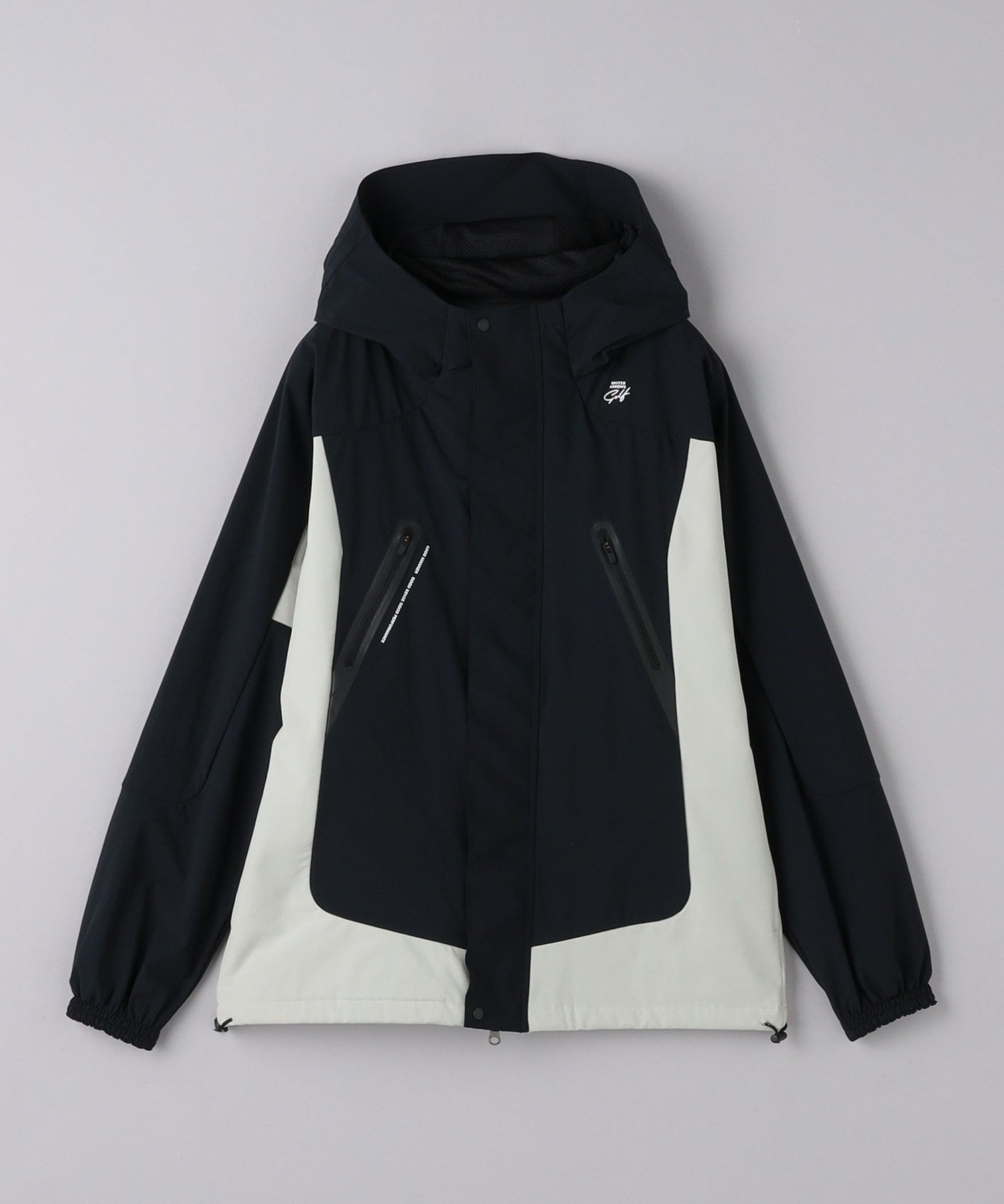 【ユナイテッドアローズ/UNITED ARROWS / MEN】のメンズ ハイブリッド フーディジャケット インテリア・キッズ・メンズ・レディースファッション・服の通販 founy(ファニー) 　ファッション　Fashion　メンズファッション　Fashion for Men　アウトドア　Outdoor Clothing　スポーツ　Sports, Activewear　セットアップ　Set-Up, Coordinated Outfit　トレンド　Trend, Trending Now　ドローコード　Drawcord, Drawstring Cord　パフォーマンス　Performance, Active Function　メンズ　Men's, Menswear　ラウンド　Round, Round Neck　アウトレット　Outlet / Clearance　BLACK|ID: prp329100004743457 ipo3291000000034278524