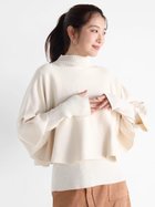 【ヴァン/Vin】のケープハイネックニットアンサンブル 人気、トレンドファッション・服の通販 founy(ファニー) ファッション Fashion レディースファッション Fashion for Women トップス・カットソー Cut & Sew Tops ニット Knit Tops & Sweaters アンサンブルニット Knit Ensembles & Twin Sets おすすめ Recommended / Our Picks アンサンブル Ensemble Set カーディガン Cardigan, Knitwear シンプル Simple, Minimal A/W・秋冬 Autumn/Winter thumbnail アイボリー|ID: prp329100004743475 ipo3291000000034870945