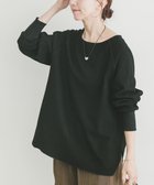 【アイテムズアーバンリサーチ/ITEMS URBAN RESEARCH】のインレーダンボールプルオーバー BLK|ID: prp329100004743477 ipo3291000000034278714